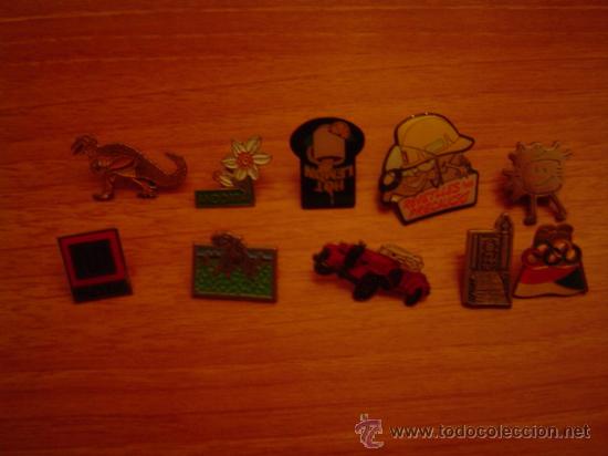 Pins e Spille di collezione: COLECCION DE 10 PINS