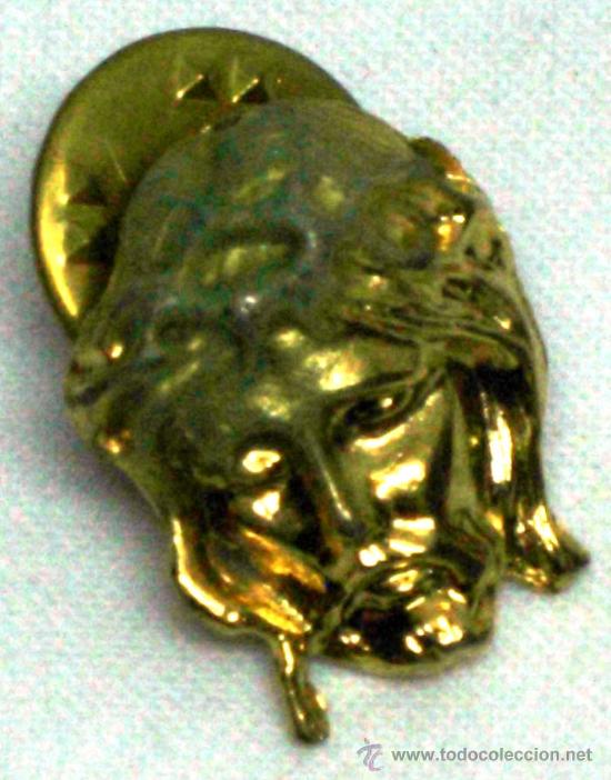 Pins de colecci&oacute;n: Pin religioso rostro Jesucristo - Foto 1
