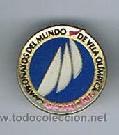 Pins de colecci&oacute;n: PIN PUBLICITARIO, CAMPEONATO DEL MUNDO DE VELA OL&Iacute;MPICA