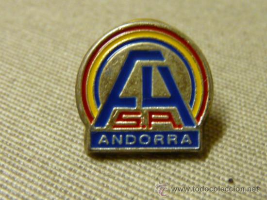Pins de cole&ccedil;&atilde;o: PIN FINANCERA D'ASSEGURANCES - PTAT.D'ANDORRA