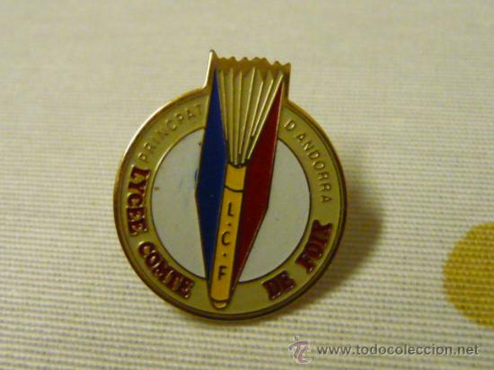 Pins de cole&ccedil;&atilde;o: PIN LYCEE COMTE DE FOIX ANDORRA - PTAT.ANDORRA