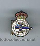 Pin's de collection: PIN DEPORTIVOS, R.C.D. CORU&Ntilde;A