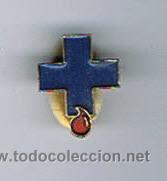 Pin's de collection: PIN VARIOS, CRUZ AZUL. HERMANDAD DONANTES DE SANGRE