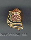 Pins de colecci&oacute;n: PIN EQUIPOS ESPA&Ntilde;OLES DE F&Uacute;TBOL, REAL SOCIEDAD C.F.