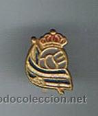Pins de colecci&oacute;n: PIN EQUIPOS ESPA&Ntilde;OLES DE F&Uacute;TBOL, REAL SOCIEDAD C.F.