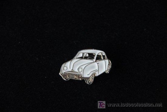 Pins de colecci&oacute;n: pin saab 93 blanco - Foto 1