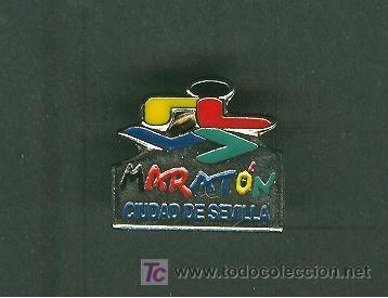 Sammlung von Pins: PIN MARATON CIUDAD DE SEVILLA.PING