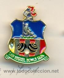 Pins de colecci&oacute;n: 13-1721. Pin San Miguel Bools Club