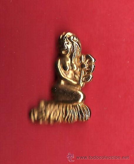 Collection pins: pin - signos del zodiaco - virgo - horoscopo - metal dorado con relieve