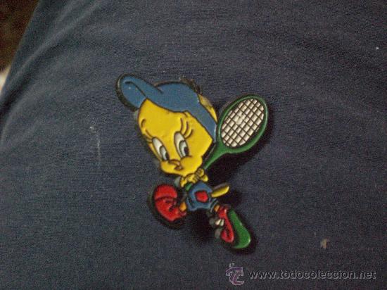 Sammlung von Pins: Pin Piolin OFICIAL Warner BROS Tenista TENIS