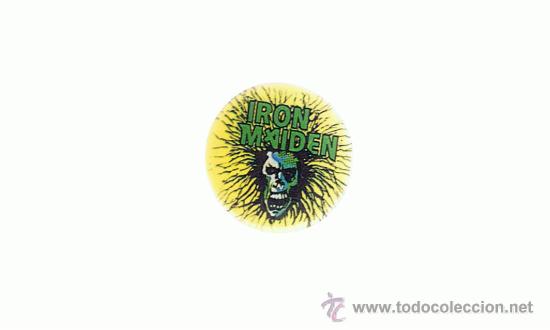 Pins de colecci&oacute;n: Iron Maiden, no confunir con Iron Side que era de Kansas o de Arkansas, no recuerdo bien