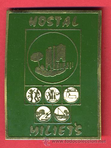 Pins e Spille di collezione: super pin , hostal meliets ,  4,50  x  6  cms.