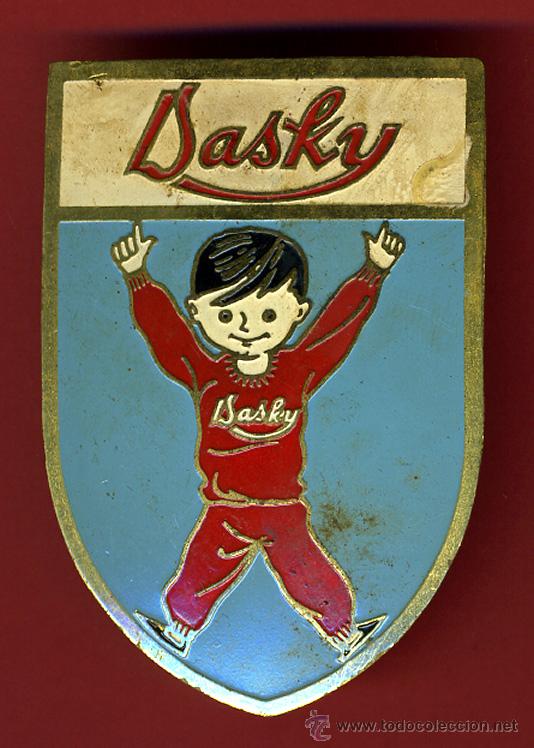 Pins e Spille di collezione: SUPER PIN ROPA NI&Ntilde;OS DASKY, ropa ni&ntilde;os , 7 x 5 cms. 2 clavos de rosca en el reverso