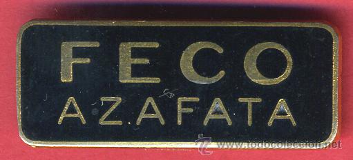 Pins e Spille di collezione: super pin , feco azafata  ,  1,50  x  3,50   cms. chapa con aguja en reverso