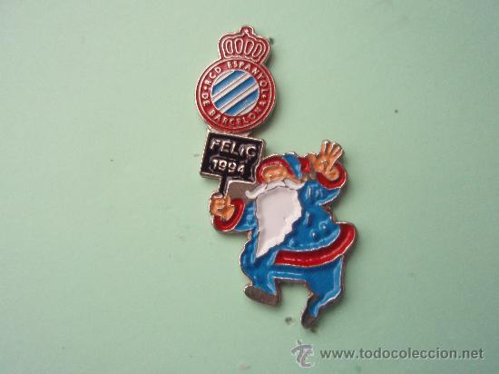 Pins de colecci&oacute;n: Pin's del Papa Noel del R.C.D.Espa&ntilde;ol