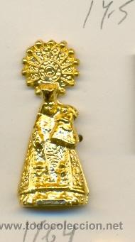 Pin's de collection: 13-1764. Pin Virgen y ni&ntilde;o