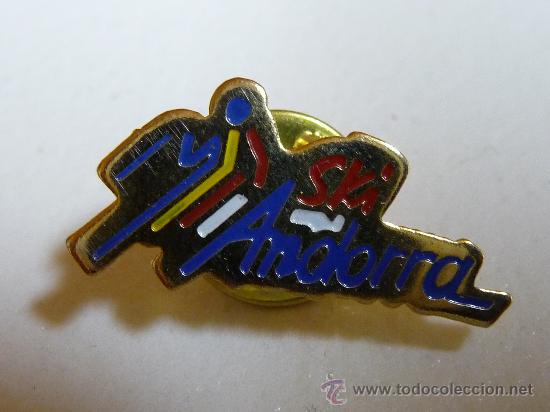 Pins de colecci&oacute;n: PIN SKI ANDORRA - PTAT.D'ANDORRA