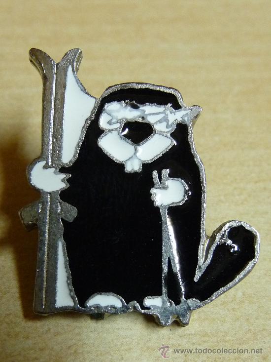 Pins de colecci&oacute;n: PIN ARDILLA ESQUIADORA GRANDE &iquest;?