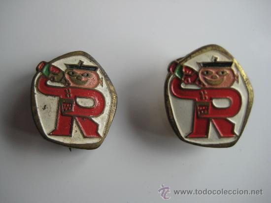 Pins de colecci&oacute;n: insignias de ojal y alfiler. de Vinos Rojas de Bilbao