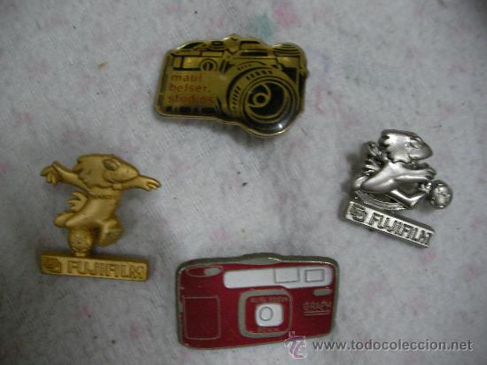 Pins de colecci&oacute;n: LOTE DE ANTIGUOS PINS DE FOTOGRAFIA - ENVIO GRATIS A ESPA&Ntilde;A