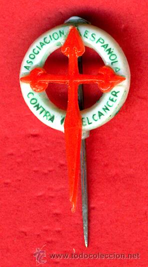 Collection pins: INSIGNIA O PIN , ASOCIACION CONTRA EL CANCER , ORIGINAL , PIN464
