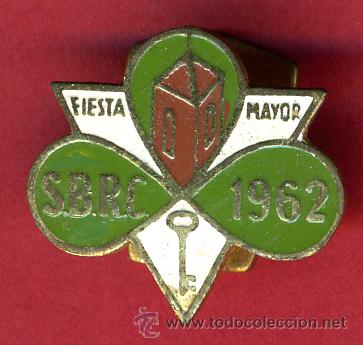 Collection pins: INSIGNIA O PIN , FIESTA MAYOR 1962 , ORIGINAL , PIN537
