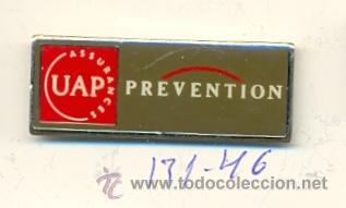 Pin's de collection: 131-46. Pin UAP Assurances, Prevention