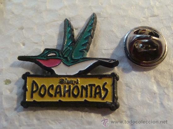 Sammlung von Pins: PIN DE DIBUJOS ANIMADOS. POCAHONTAS. WALT DISNEY. A&Ntilde;OS 90.