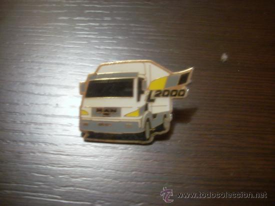Pins de colecci&oacute;n: Pin de cami&oacute;n. MAN L2000. - Foto 2