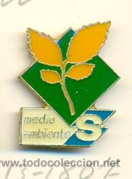 Pin's de collection: 13-1807. Pin Medio Ambiente S