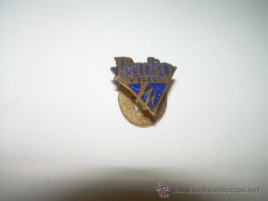 Collection pins: ANTIGUA INSIGNIA ESMALTADA.......RADIO FILMS.