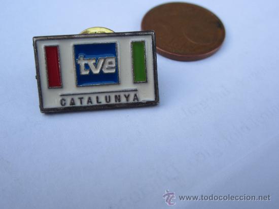 Pins de colecci&oacute;n: pin propaganda  T.V.E.  catalunya  . catalu&ntilde;a