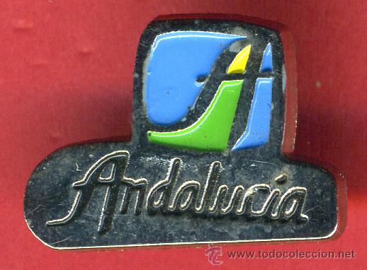 Pins e Spille di collezione: PIN O INSIGNIA PUBLICIDAD ANDALUCIA   , ORIGINAL , ANTIGUO , H