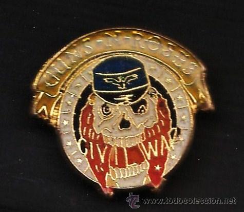 Pin Calavera Guns N Roses Musical M Buy Antique And