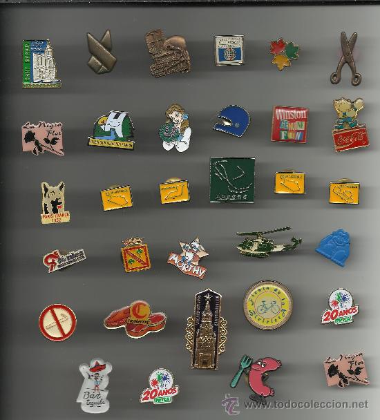 Pins de colecci&oacute;n: GRAN LOTE DE PINS DEPORTES ,PROPAGANDA etc.