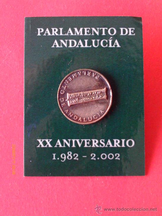 Pins de colecci&oacute;n: PIN XX ANIVERSARIO PARLAMENTO DE ANDALUCIA