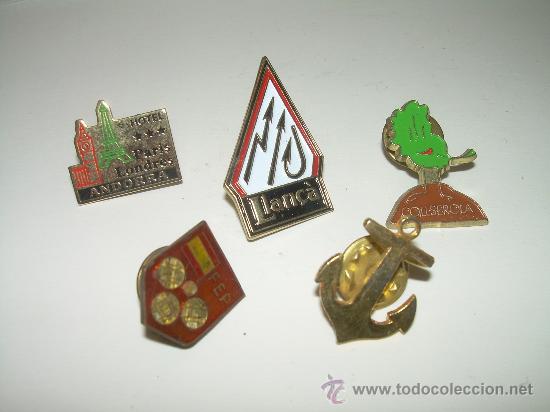 Pins de colecci&oacute;n: LOTE DE CINCO PINS. - Foto 2