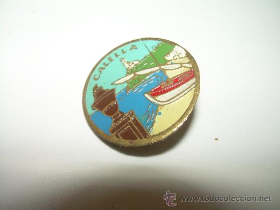 Pins de colecci&oacute;n: ANTIGUA INSIGNIA.....CALELLA - Foto 2