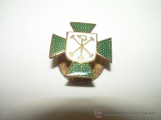 Pins de colecci&oacute;n: ANTIGUA INSIGNIA ESMALTADA. - Foto 1