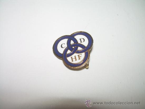 Pins de colecci&oacute;n: ANTIGUA INSIGNIA....C.D. HF - Foto 2