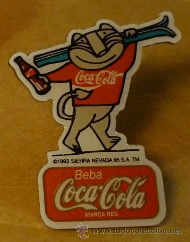 Pins de colecci&oacute;n: PIN. COCA COLA. CAMPEONATOS MUNDIALES DE ESQU&Iacute;. 1995. SIERRA NEVADA.