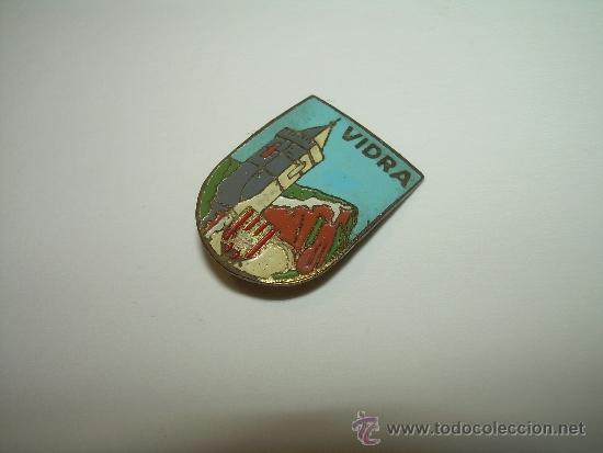 Pins de colecci&oacute;n: ANTIGUA INSIGNIA.....VIDRA - Foto 1