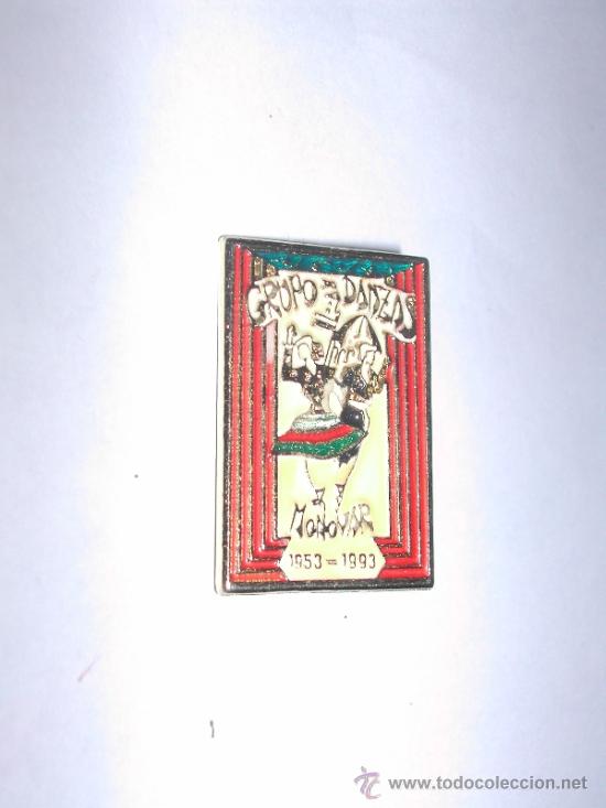 Collection pins: PIN de metal - GRUPO DE DANZAS de MONOVAR - 1.953 -1.993