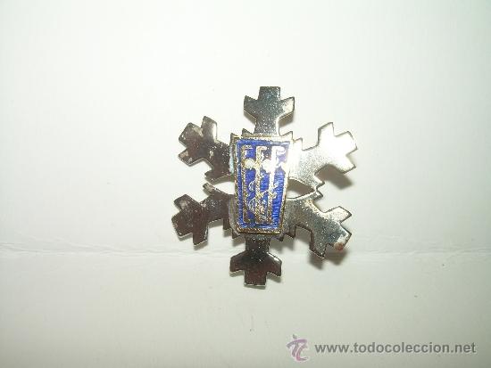 Pins de colecci&oacute;n: ANTIGUA INSIGNIA ESMALTADA......E.E.E. - Foto 2