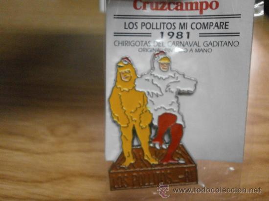 Pins de colecci&oacute;n: CARNAVAL DE CADIZ PINS CHIRIGOTA LOS POLLITOS-81 PIN-26,4