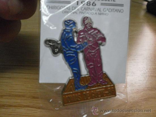 Pins de colecci&oacute;n: CARNAVAL DE CADIZ PINS CHIRIGOTA MOMIAS DE GUETE-86 PIN-32,2