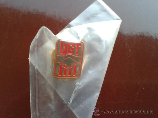 Pins de cole&ccedil;&atilde;o: Pin sindicato socialista UGT Uni&oacute;n General de Trabajadores Catalu&ntilde;a Uni&oacute; General de Treballadors