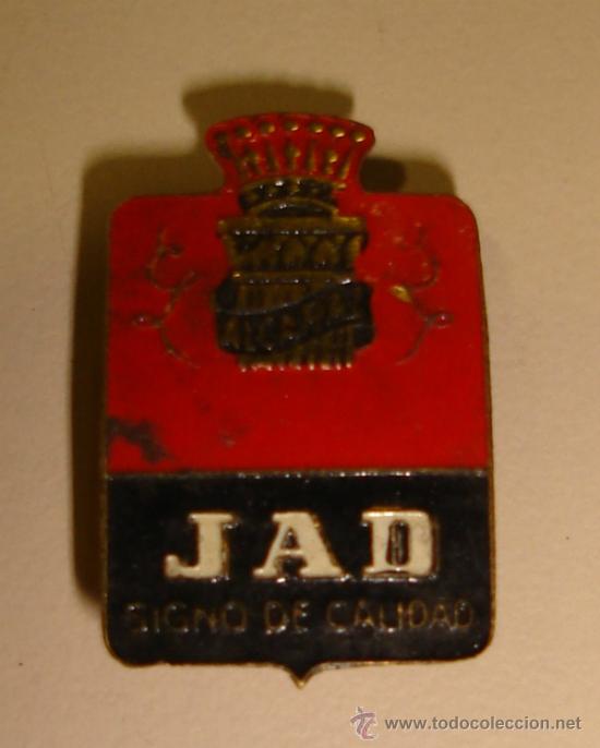 Pins de colecci&oacute;n: PIN DE PUBLICIDAD DE JAD. SIGNO DE CALIDAD. ALCARAZ