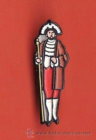 Sammlung von Pins: pin - seguici popurar - festes s.tecla - n&ordm; 50 - l'alcalde / dames i vells - tarragona - tgn