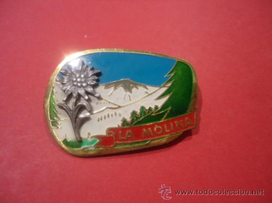 Pins de colecci&oacute;n: INSIGNIA LA MOLINA ESQUI MONTA&Ntilde;A 5CM